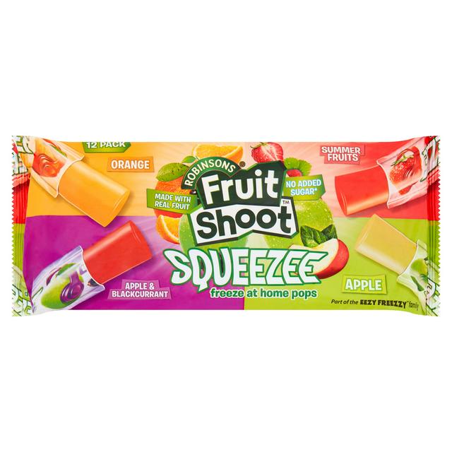 Robinsons Fruit Shoot Squeezee Freeze at Home Pops 12 � 45ml �540ml�