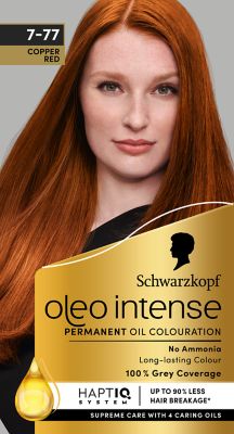 SCHWARZKOPF OLEO INTENSE 7-77 COPPER RED