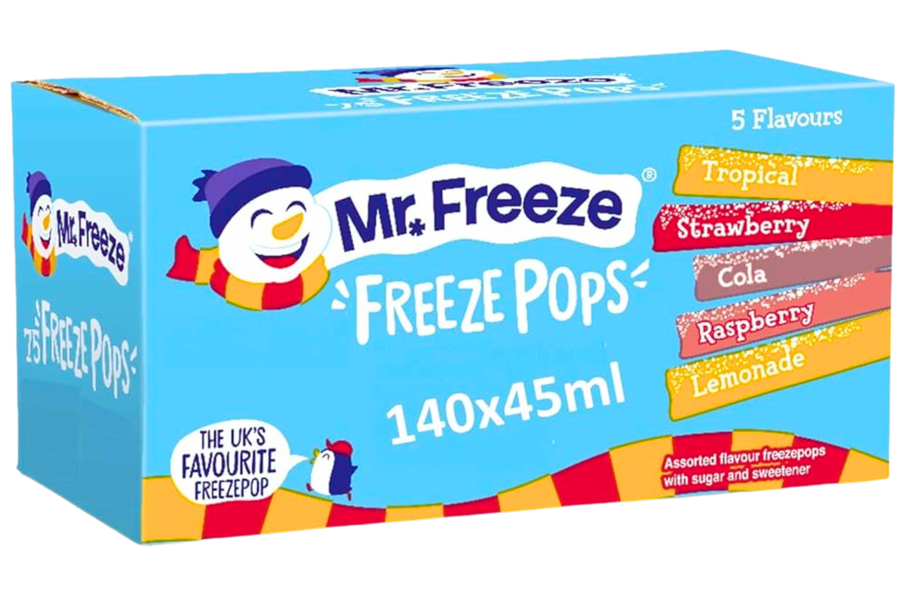 Mr. Freeze Freeze Pops 140 � 45ml