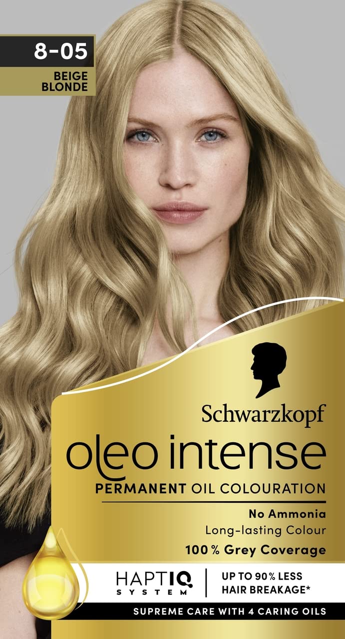 SCHWARZKOPF OLEO INTENSE 8-05 BEIGE BLONDE