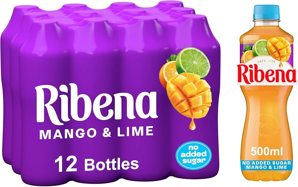 Ribena Mango and Lime No Added Sugar Juice Drink