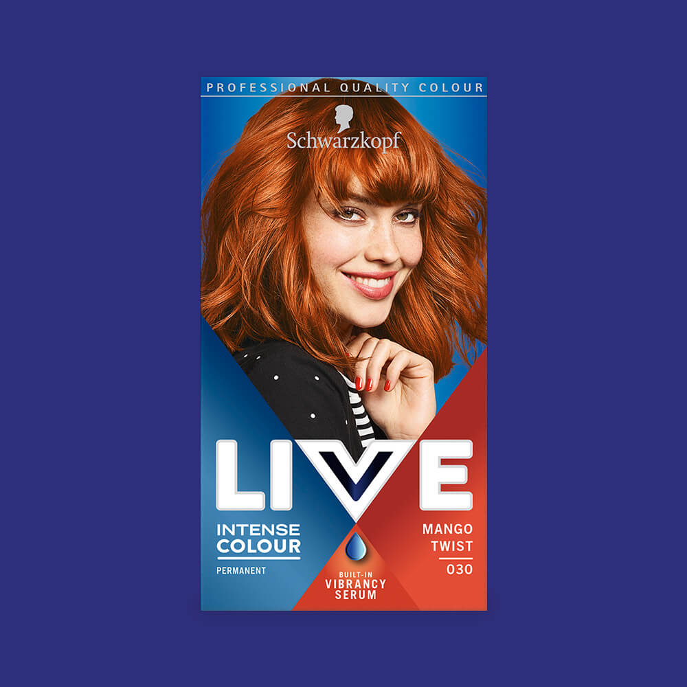 LIVE MANGO TWIST 030 PERMANENT HAIR DYE