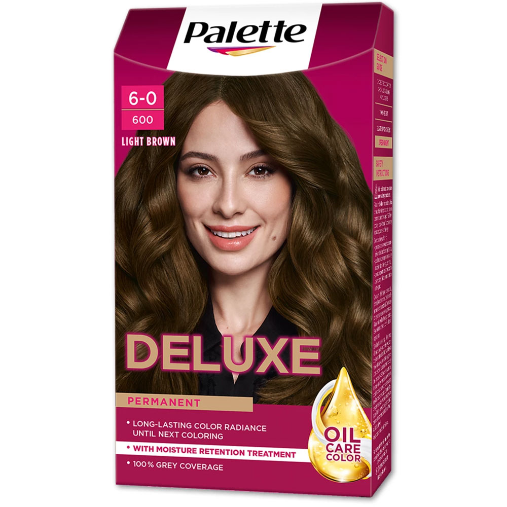 PALETTE DELUXE 6-0 LIGHT BROWN