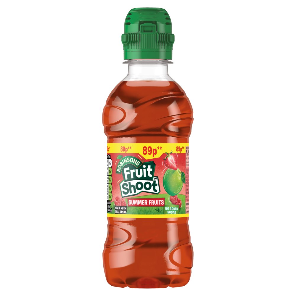 Fruit Shoot Sumer Fruits Kids Juice Drink PMP Bottle 275ml