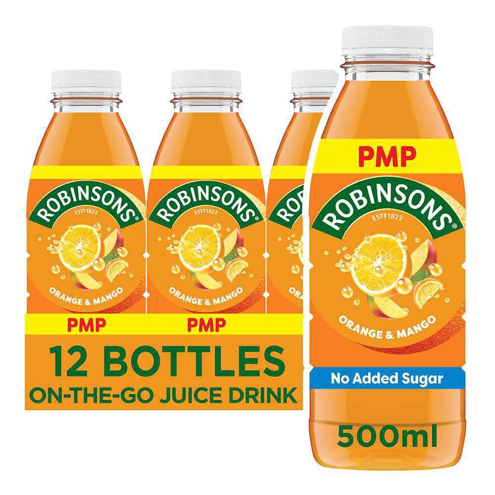Robinsons Ready to Drink Orange & Mango Juice Drink PMP 500ml
