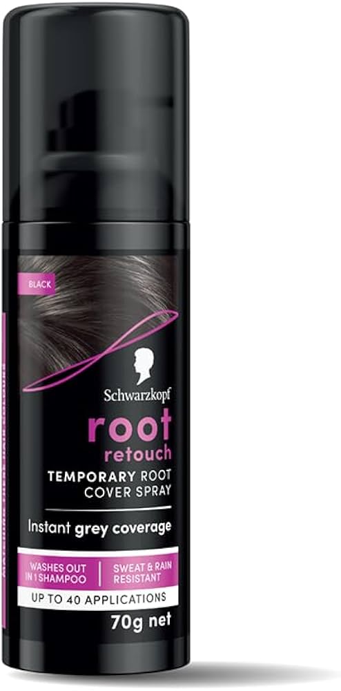 SCHWARZKOPF ROOT RETOUCH SPRAY BLACK