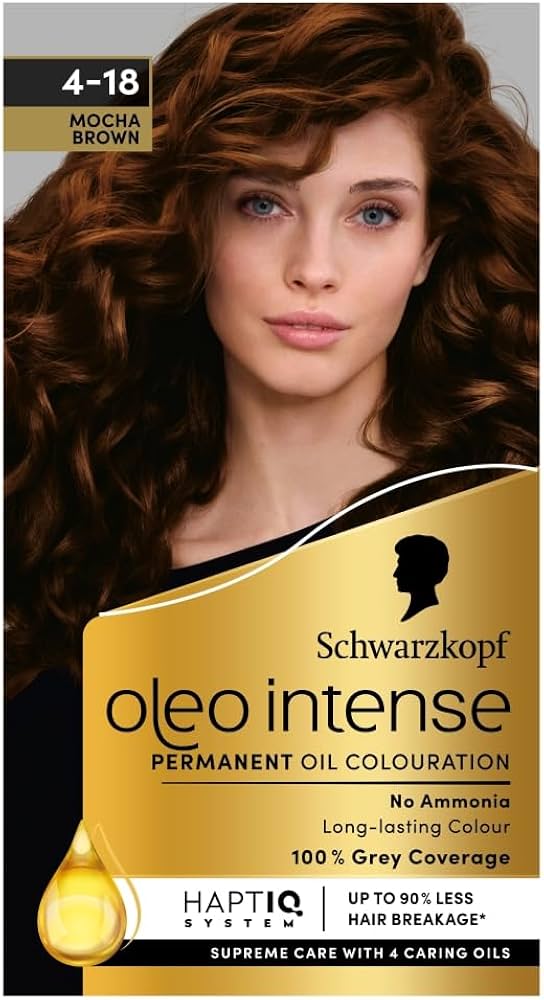 SCHWARZKOPF OLEO INTENSE 4-18 MOCHA BROWN