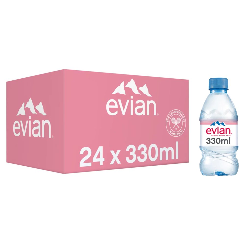 evian Still Natural Mineral Water 24 � 50cl