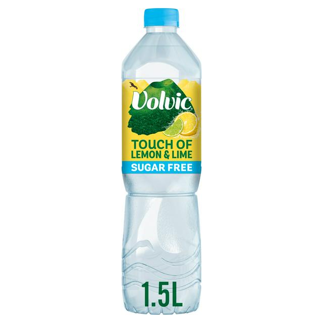 Volvic Touch of Fruit Low Sugar Lemon & Lime Natural Flavoured Water 6 � 1.5L