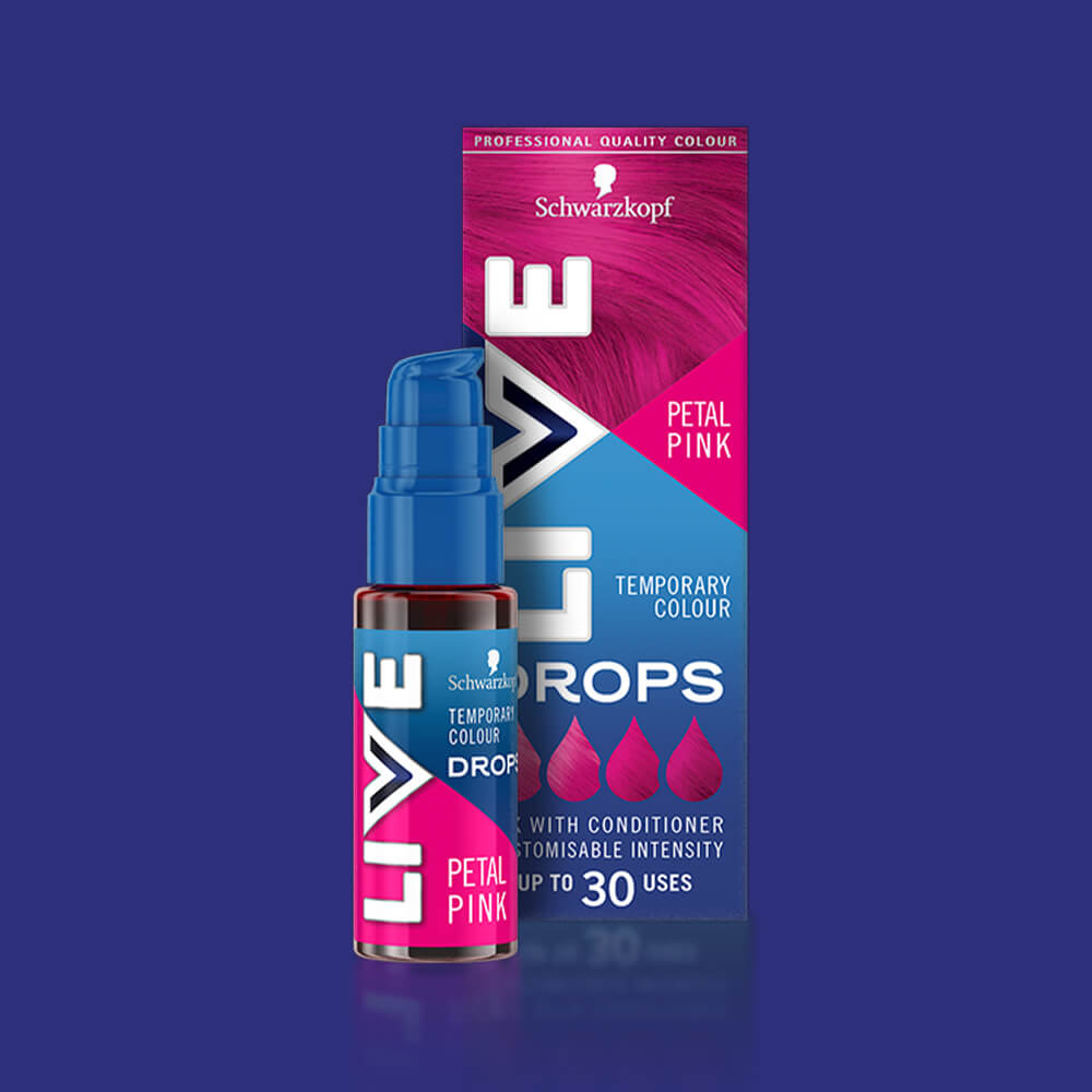 LIVE PETAL PINK COLOUR DROPS 30ML