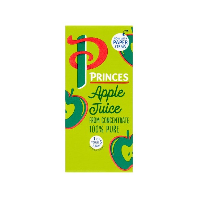 Princes Apple Juice 10 � 200ml