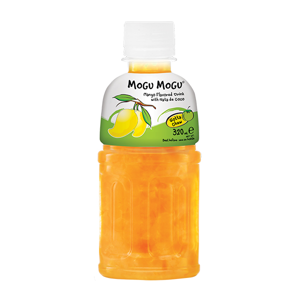 Mogu Mogu Mango Flavored Drink with Nata de Coco 320ml