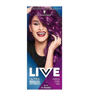 LIVE PURPLE PUNK 094 SEMI-PERMANENT 15WASHES