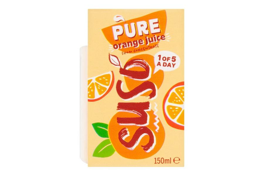 Suso Pure Orange Juice from Concentrate 150ml