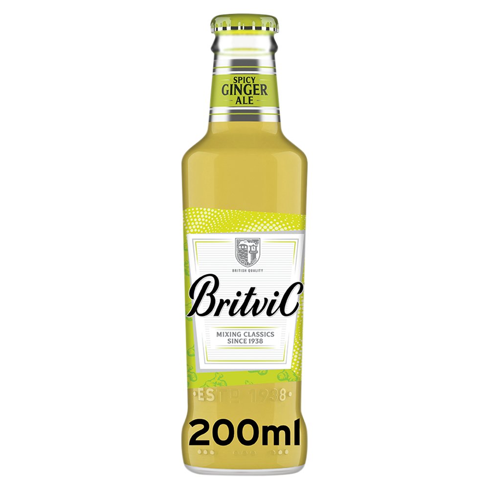 Britvic Spicy Ginger Ale Bottle 200ml