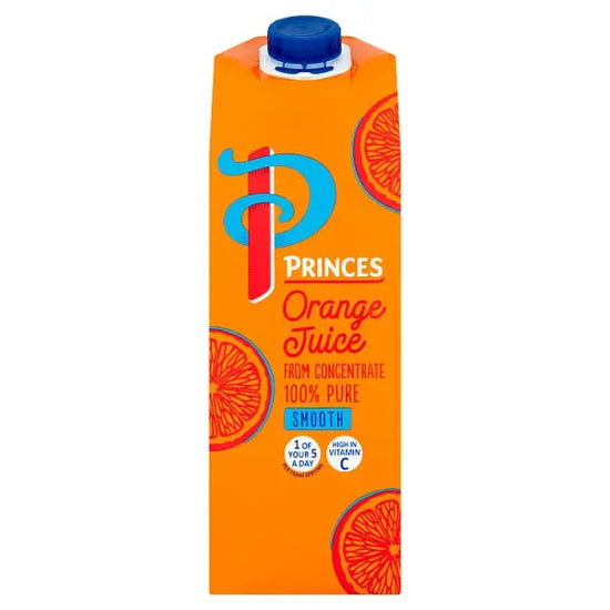 Princes Smooth Orange Juice from Concentrate 1 Litre
