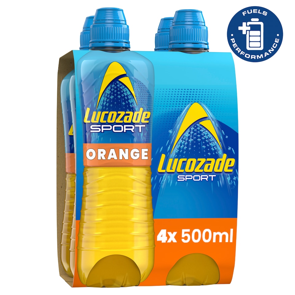 Lucozade Sport Drink Orange 4�500ml PMP £4