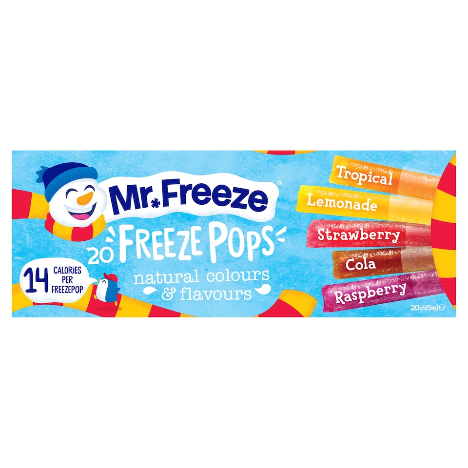 Mr. Freeze Freeze Pops 20 � 45ml