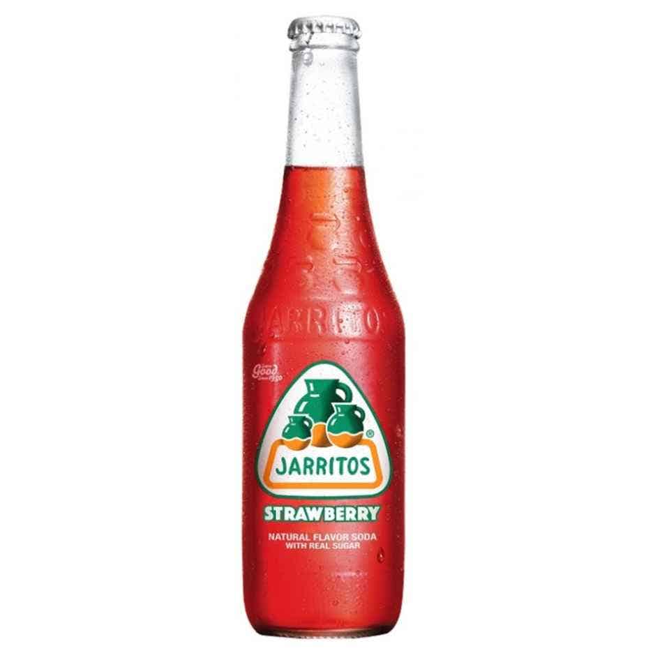 Jarritos Strawberry Natural Flavor Soda 370ml
