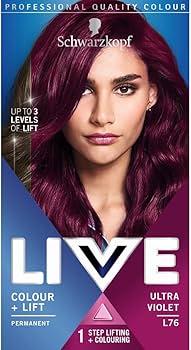 LIVE ULTRA VIOLET L76 PERMANENT HAIR DYE