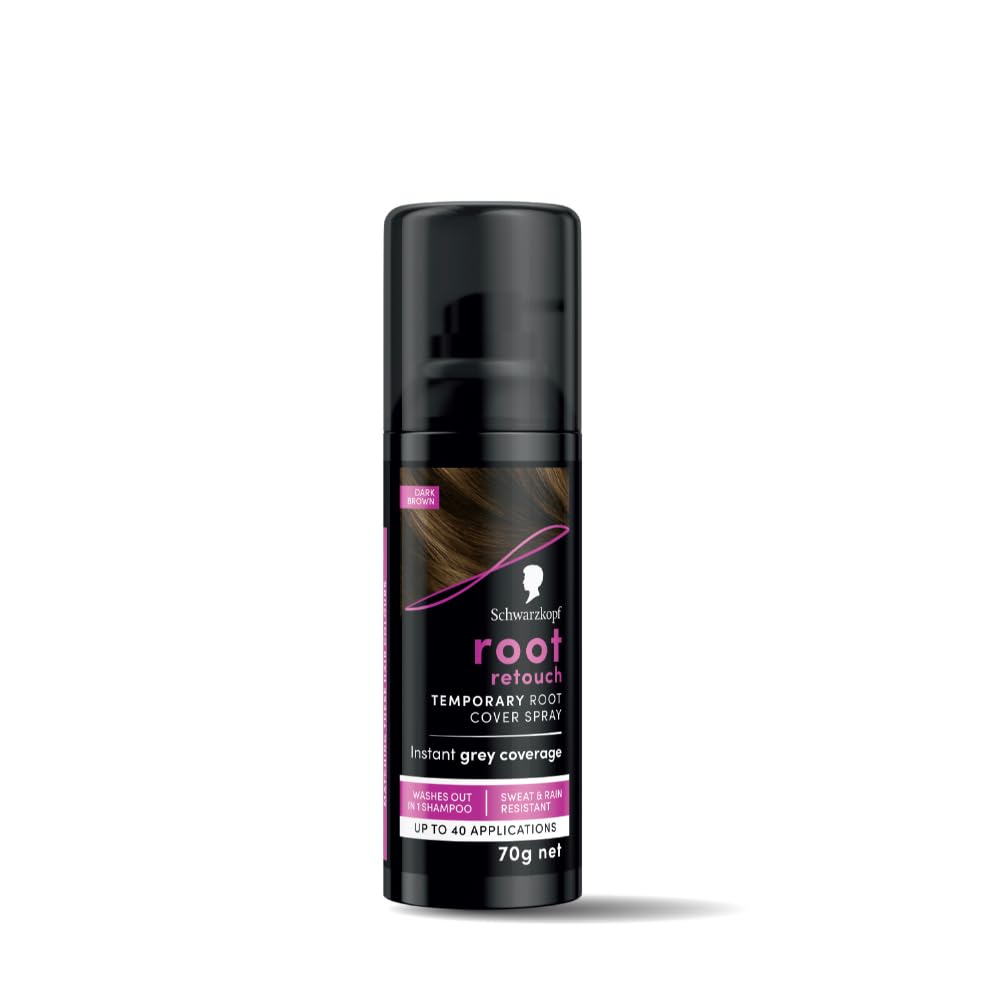 SCHWARZKOPF ROOT RETOUCH ER BROWN SPRAY