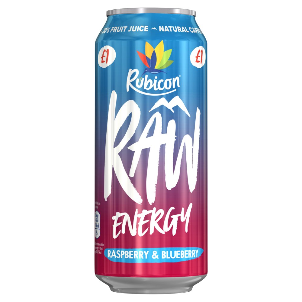 Rubicon Raw Energy Raspberry &