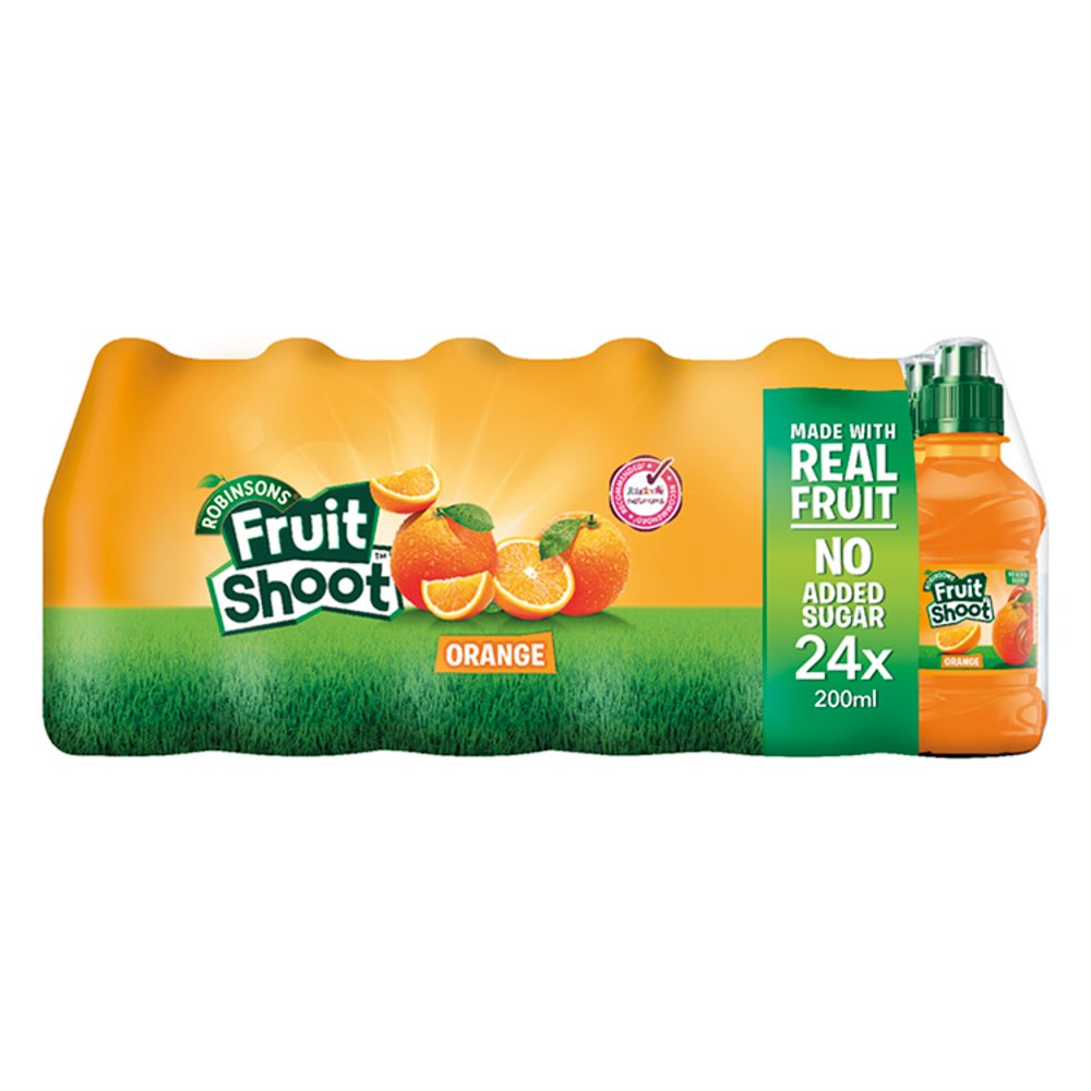 Fruit Shoot Orange Kids Juice Drink 24 � 200ml