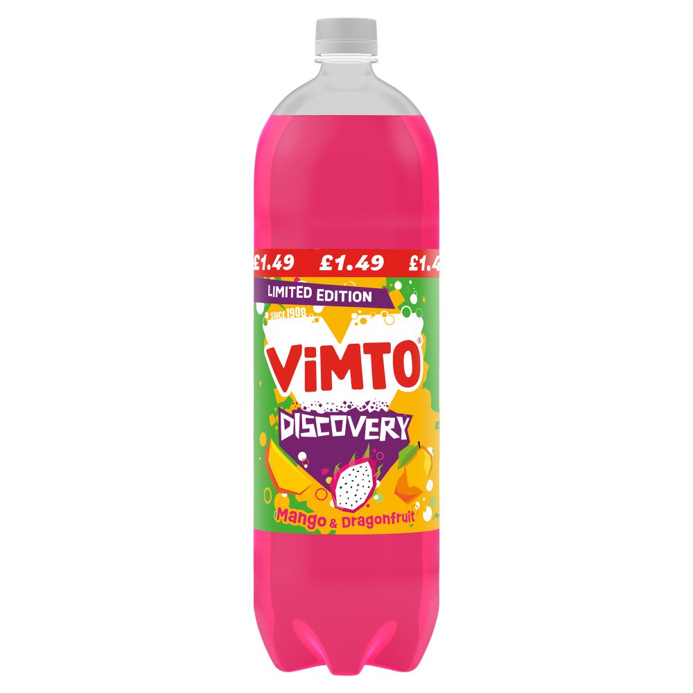 Vimto Discovery Mango & Dragonfruit 500ml