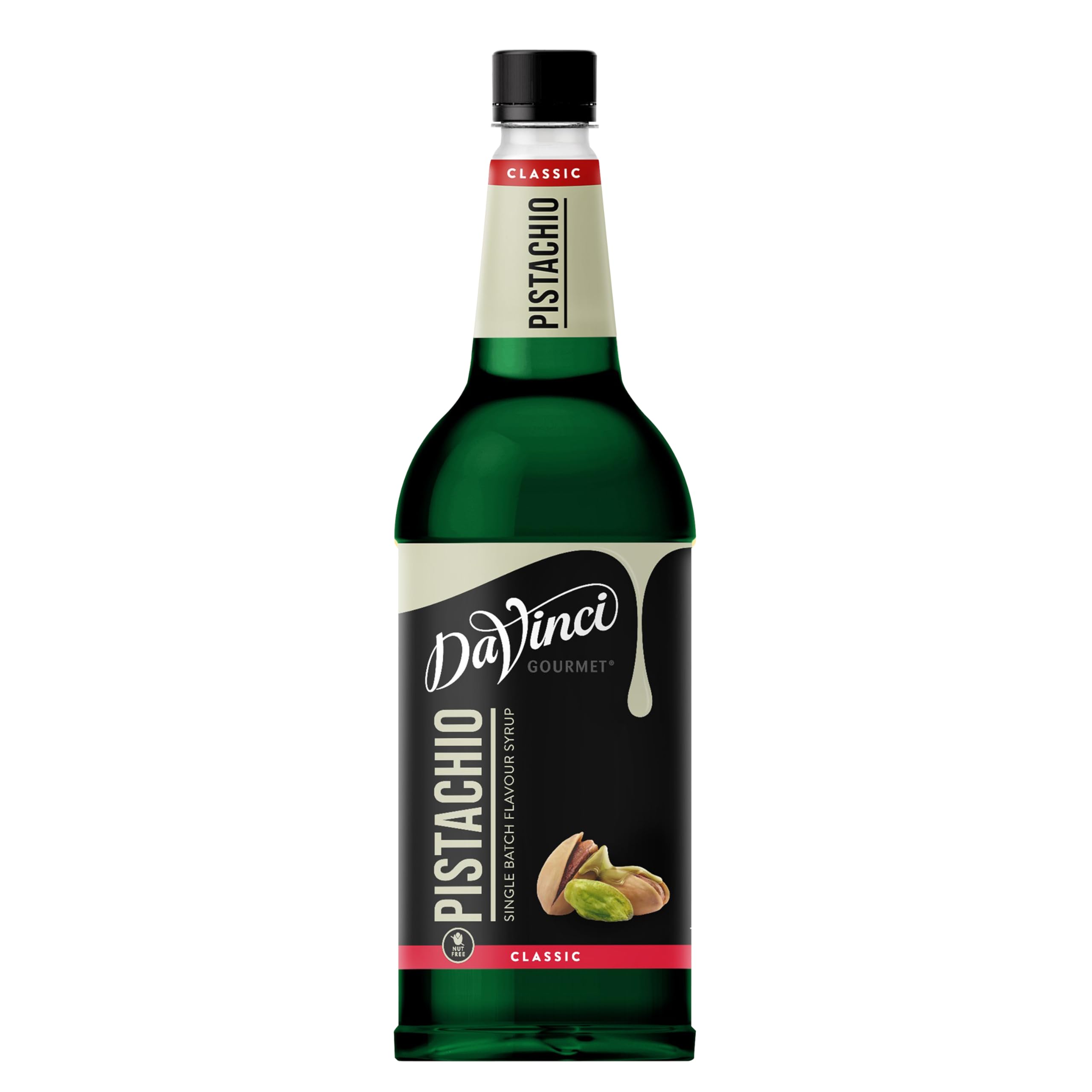 Davinci Gourmet Classic Pistachio Single Batch Flavour Syrup 1L