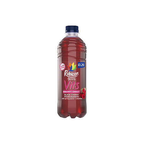 Rubicon Spring Vits Black Cherry Pomegranate 500ml
