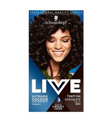 LIVE TEMPTING CHOCOLATE 880 PERMANENT HAIR DYE
