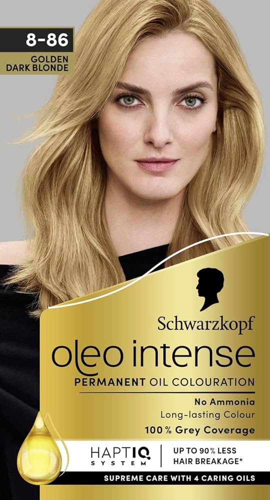 SCHWARZKOPF OLEO INTENSE 8-86 GOLDEN DARK BLONDE