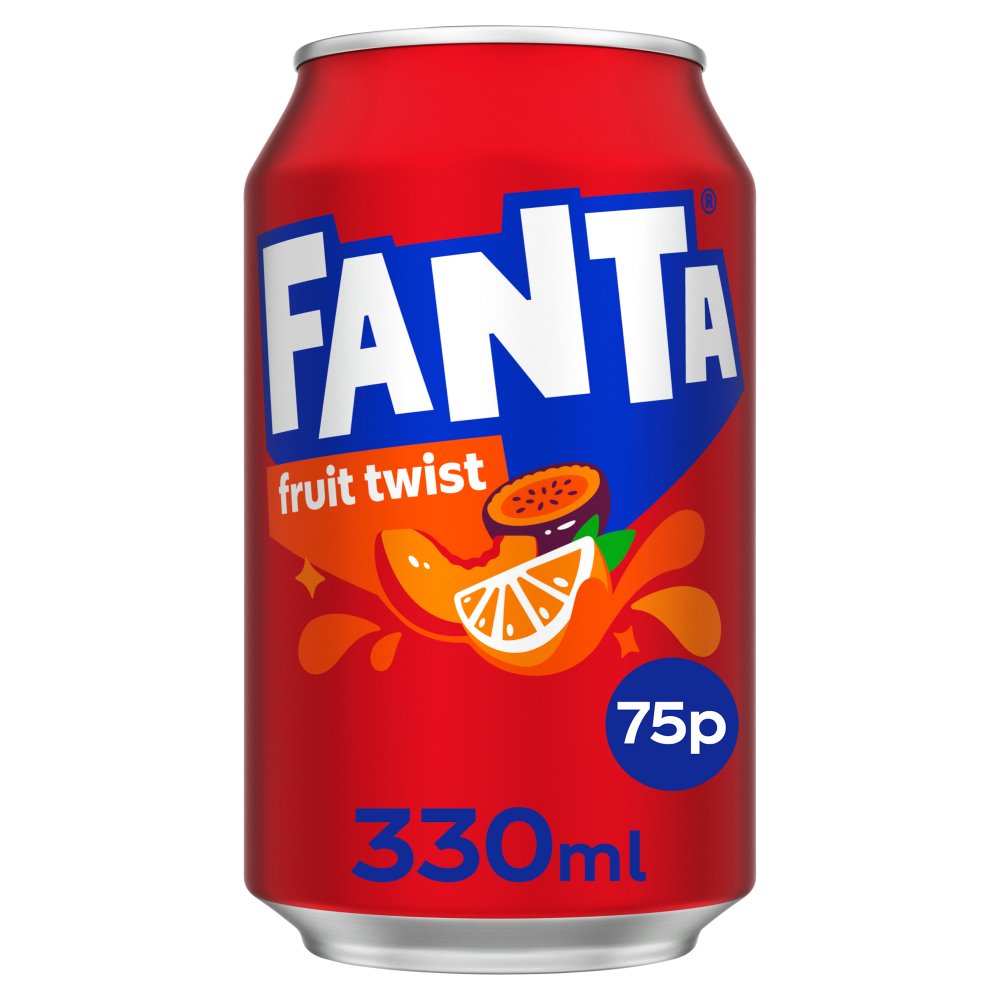 Fanta Fruit Twist 330ml PM 85p