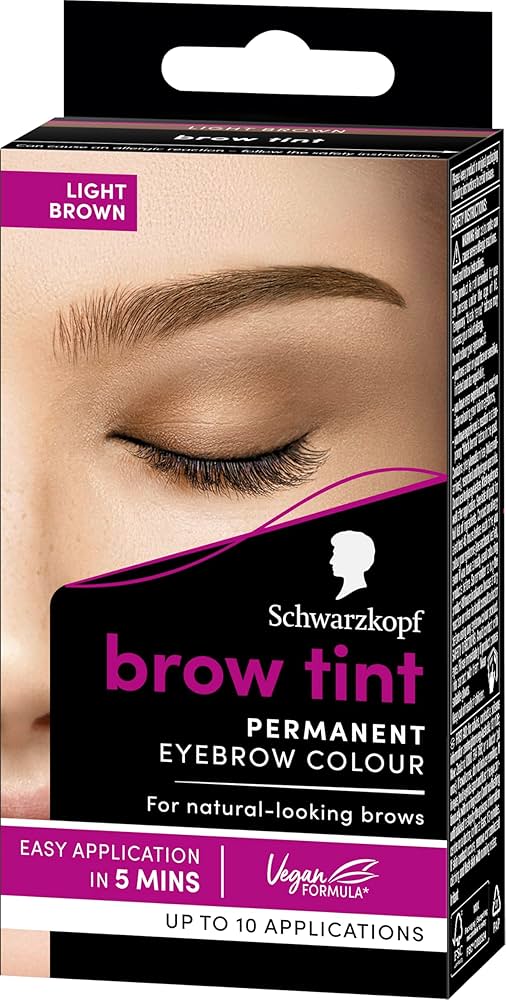 SCHWARZKOPF BROW TINT LIGHT BROWN